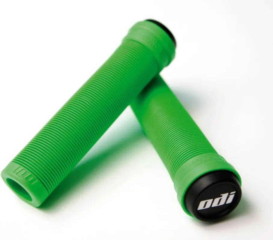 ODI BMX grips Longneck SL Flangeless lime green, 135mm Cel mai bun preț