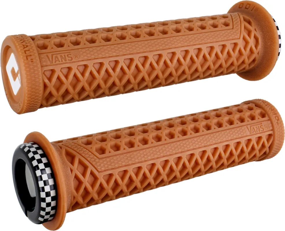 ODI Grips Vans V2.1 Lock-On gum rubber w/ checkered clamps 135mm Reducere