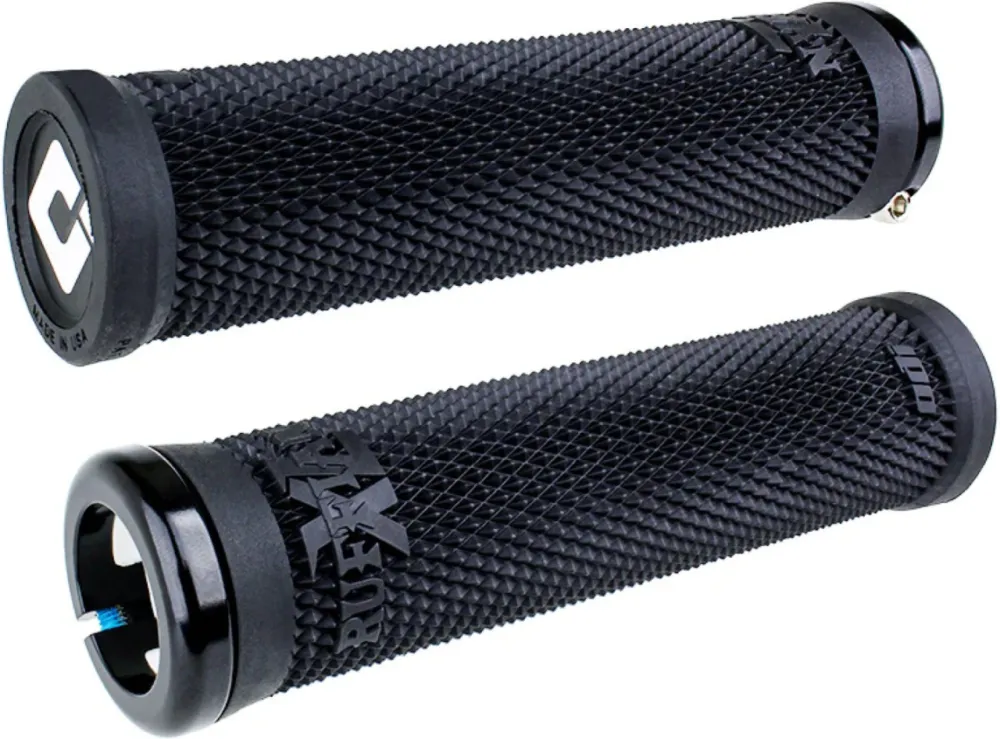 ODI Grips Ruffian XL V2.1 Lock-On black w/ black clamps 135mm Doar azi