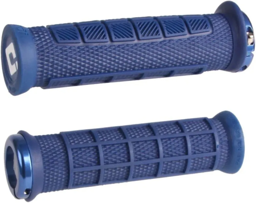 Ultima șansă ODI MTB grips Elite Pro Lock-On 2.1 navy blue, 130mm blue clamps