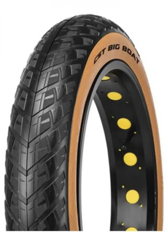 Cel mai bun preț Anvelopa CST 20x4.00 (100-406) CTC-06 Rigid Negru/Maro