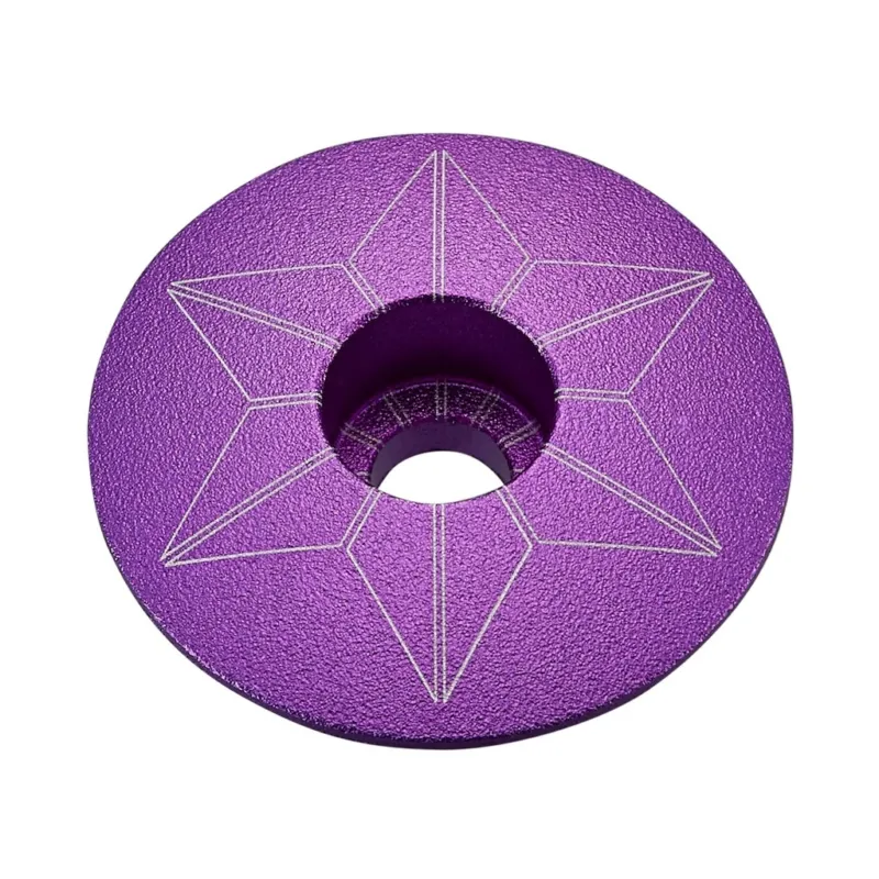 Livrare gratuită Capac furca SUPACAZ Star - mov (anodized)