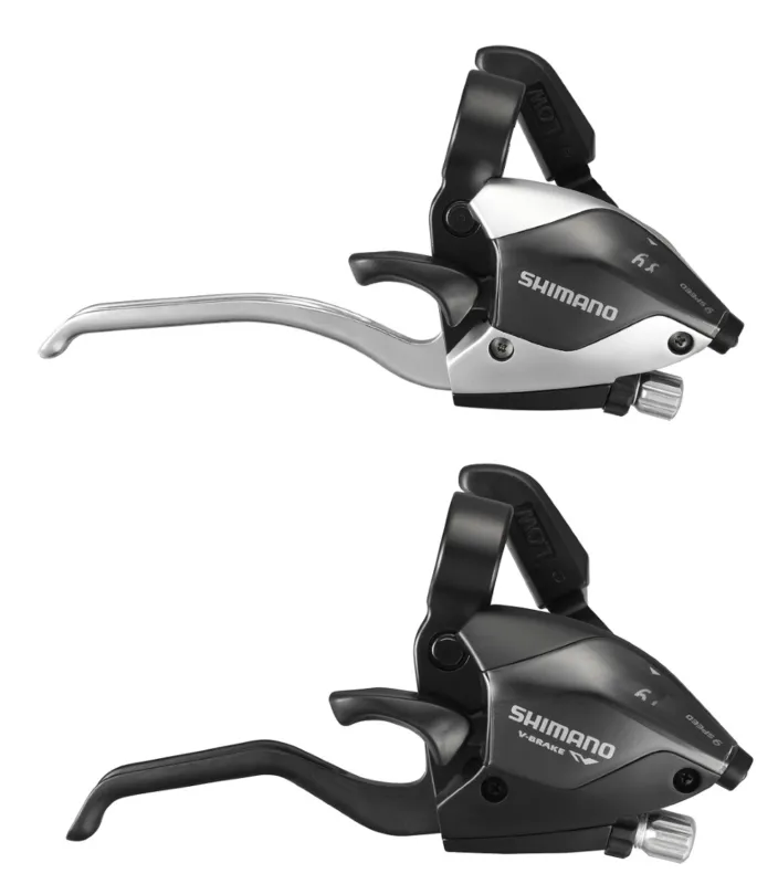 MANETA SCHIMBATOR/FRANA SHIMANO ALTUS ST-EF51A-4A 8X3 VIT. PT. FRANA V-BRAKE (PT. MODULATOR DE PUTERE) 4 DEGETE ALLOY EZ-FIRE PLUS CAMASI SCHIMBATOR/FRANA LUNGIME STANDARD (NEGRU) CU OGD WINDOW TYPE NEGRU AMBALAT IND. Ultima șansă