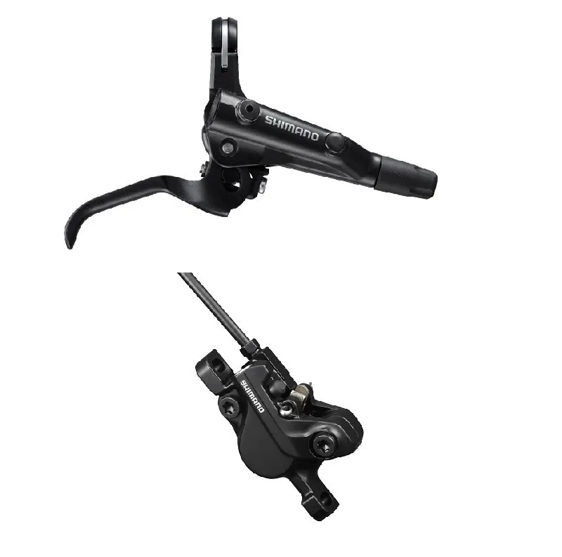 FRANA PE DISC SET ASAMBLAT SHIMANO BL-MT501(R) BR-MT500(R) FARA ADAPTOR PLACUTE RESIN (FARA ARIPIOARE) INCL. OLIVA SI INSERTIE CONECTARE FURTUN SM-BH59-SS 1700MM NEGRU AMBALAT IND. Preț promoțional