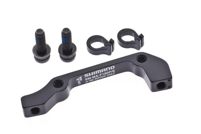 ADAPTOR MONTAJ PT. ETRIER FRANA SHIMANO SM-MA-F180P/S SURUBURI X 4 STOP RING X 2 AMBALAT IND. Nu rata