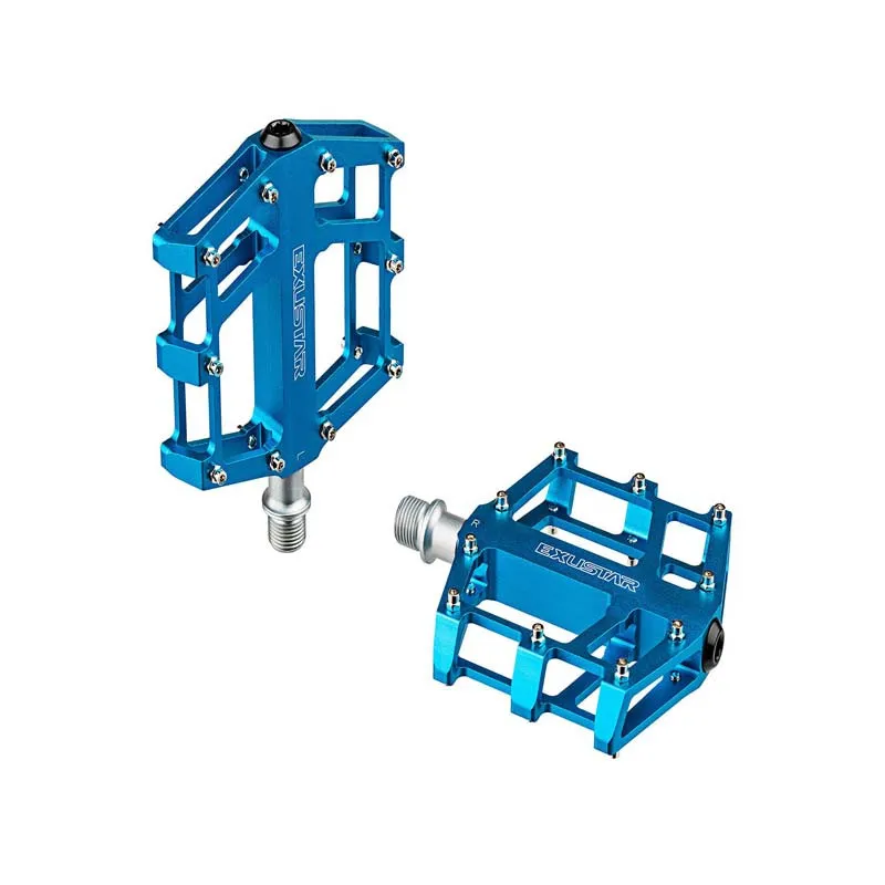 Preț mic Pedale Aluminiu BMX EXUSTAR E-PB525-Albastru