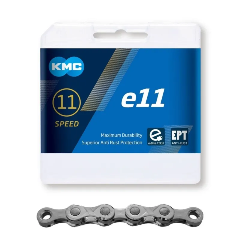 Super ofertă Lant KMC E11 EPT 11 Viteze 136 zale Ebike, Argintiu