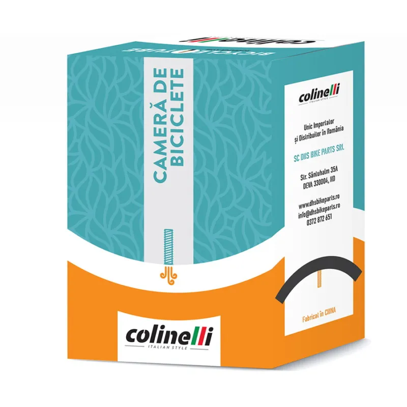 Camera Bicicleta Colinelli Av35 - 16 x 1.75-2.125 Inch, Negru Doar azi