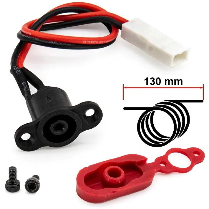 Cel mai vândut FIVESTARS Port incarcare DC 8mm cu capac pentru Xiaomi M365 si Pro