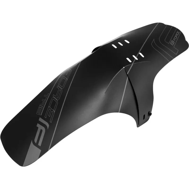 Aparatoare noroi fata FORCE TRIS, plastic, negru Super ofertă