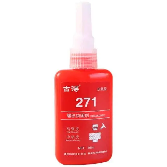 Super ofertă FIVESTARS Adeziv 271 de putere mare pentru piese filetate