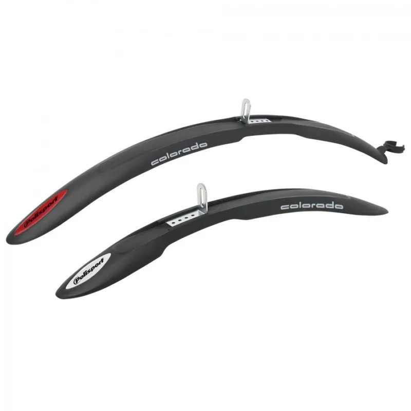 Set Aparatori Noroi Polisport Colorado - 24-26 Inch, Negru Cumpără acum