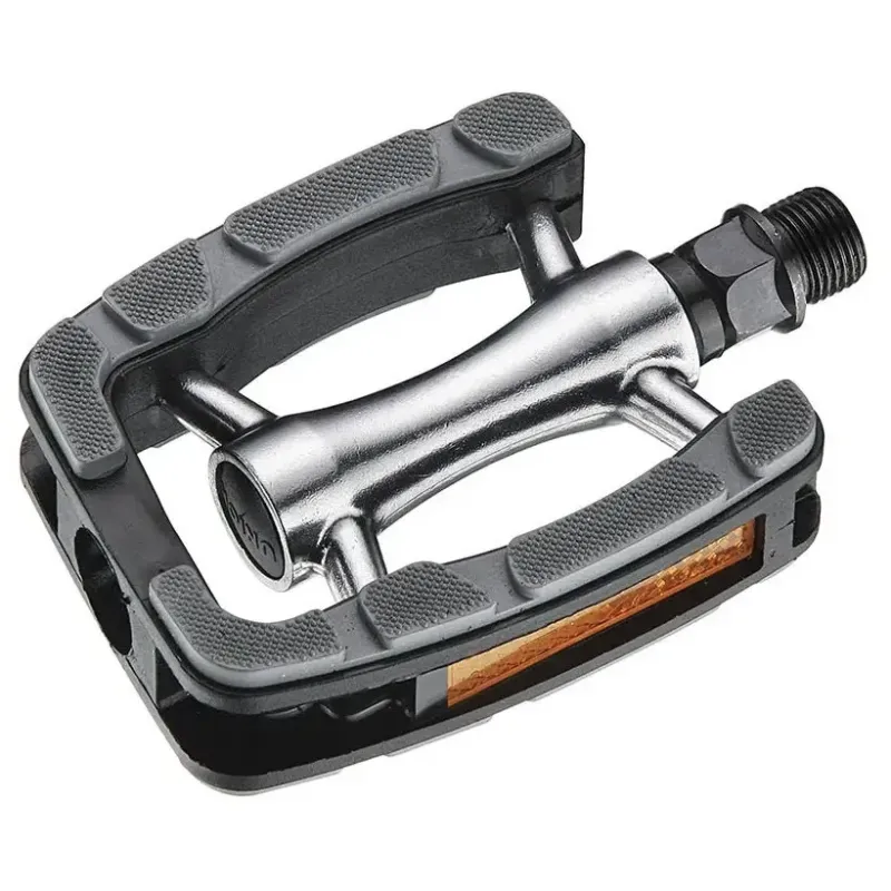 DHS Pedale Marwi SP-823, reflectorizante, aluminiu, negru Super ofertă