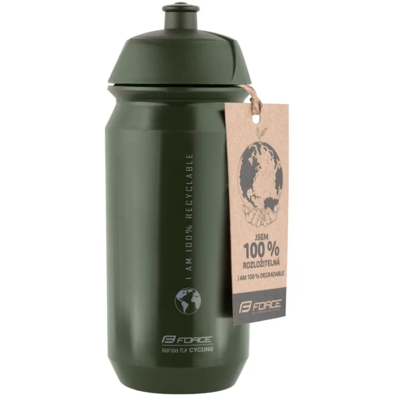 Bidon Force Bio Earth 500ml verde/gri Livrare gratuită