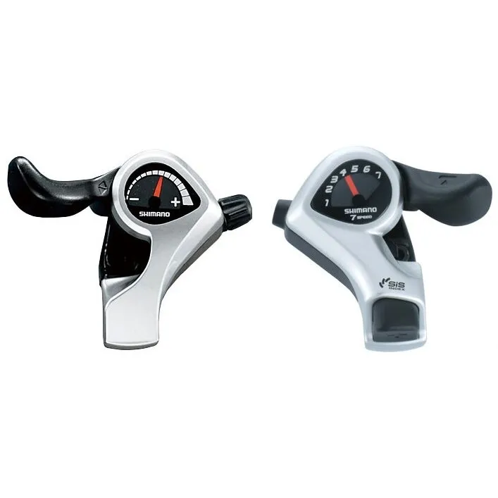 Reducere extra MANETA DE SCHIMBATOR SHIMANO TOURNEY SL-TX50, 7X3 VIT., STANGA FRICTION, CABLURI 2050MM/1800MM, CAMASA NEAGRA 600MM/600MM/300MM, AMBALAT IND.