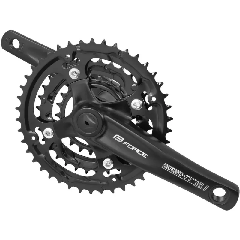 Cumpărături sigure Pedalier Force Eight3.1 AL 42/32/22T 152 mm negru