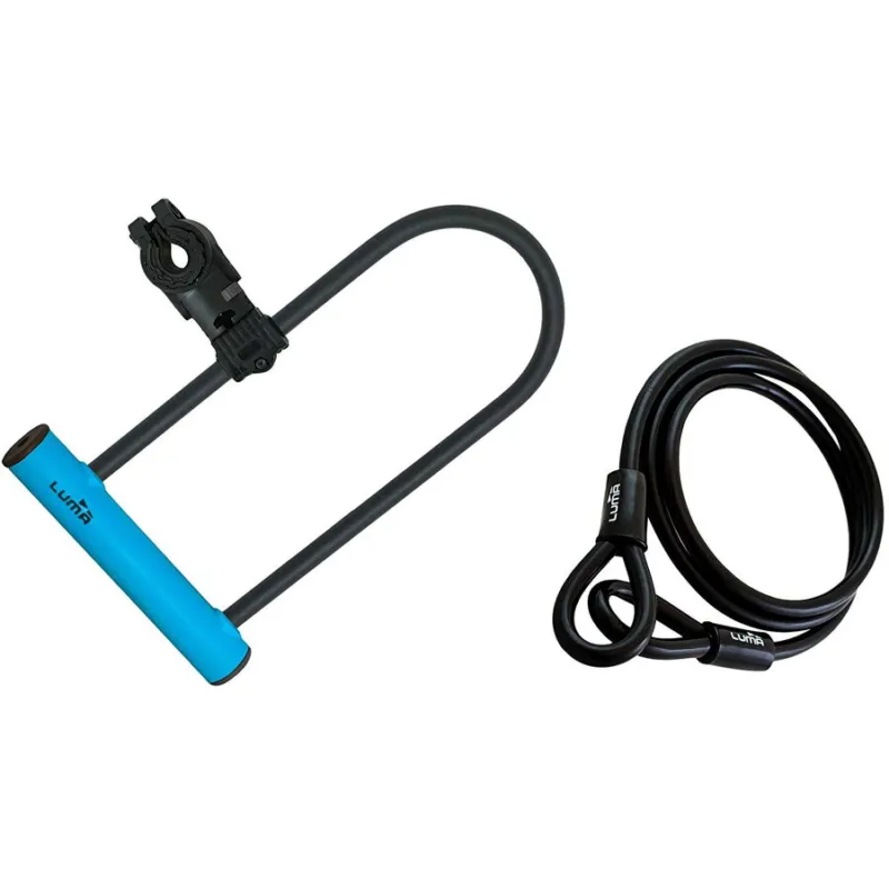 Lacat Luma Enduro 35 HU 320 albastru cu suport Sopmulti C4 plus bucla Retur gratuit