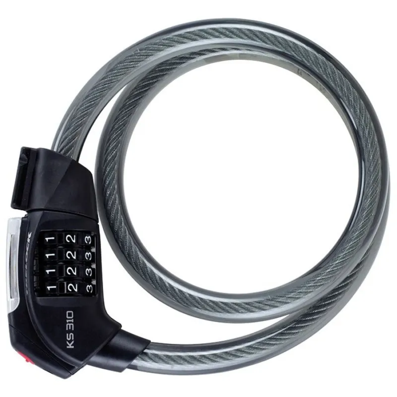 Antifurt Bicicleta Trelock Ks 310/100 Dragon - Negru Preț redus