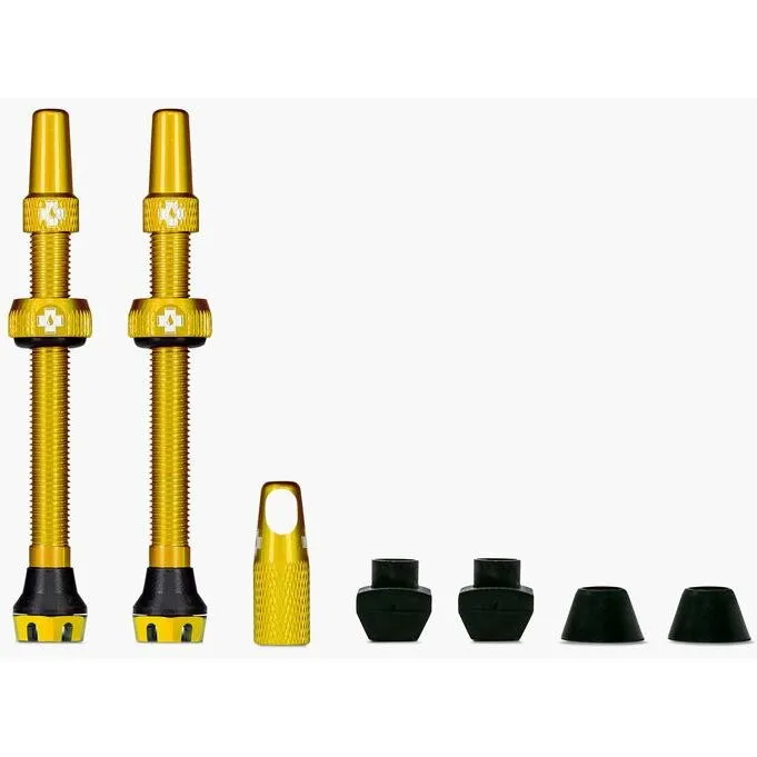 Lichidare de stoc Valve tubeless Muc-Off Tubeless Valves V2 44mm Aurii