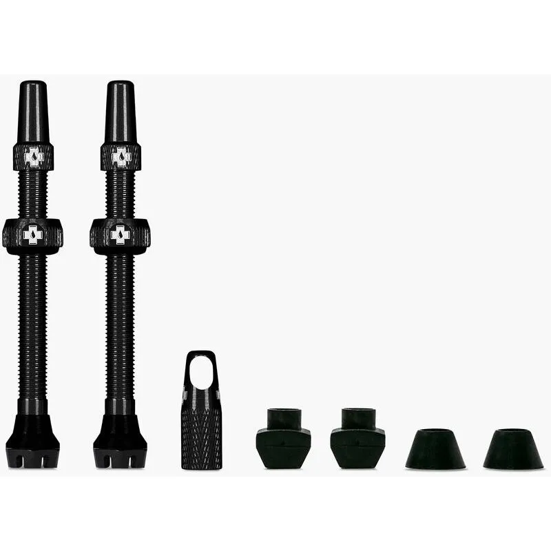 Valve tubeless Muc-Off Tubeless Valves V2 44mm Negre Livrare expres