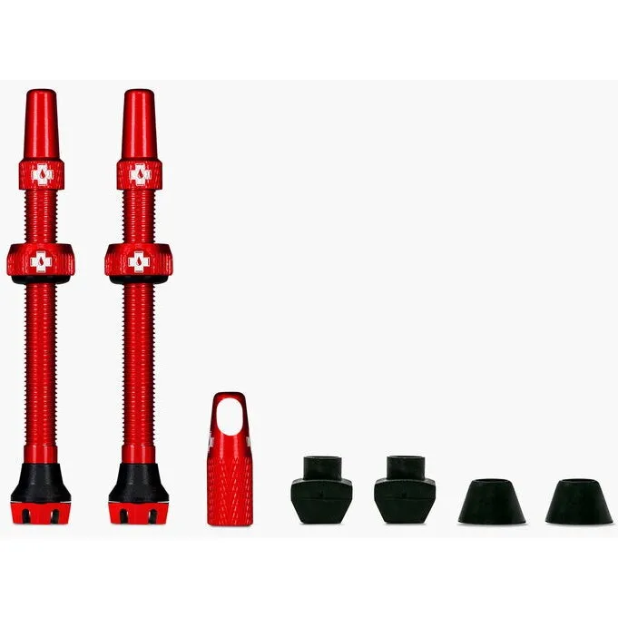 Valve tubeless Muc-Off Tubeless Valves V2 60mm Rosu Premium