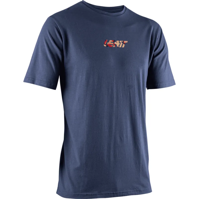 Tricou Leatt Core Denim Blue M Preț mic
