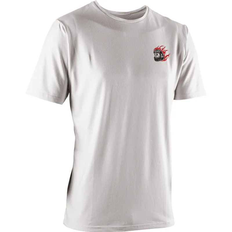 Ofertă exclusivă Tricou Leatt Core Cream White XL