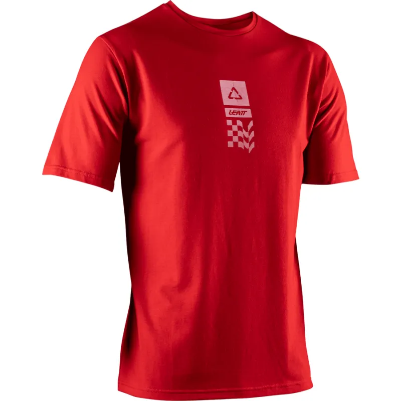 Tricou Leatt Core Chili Red S Ofertă limitată