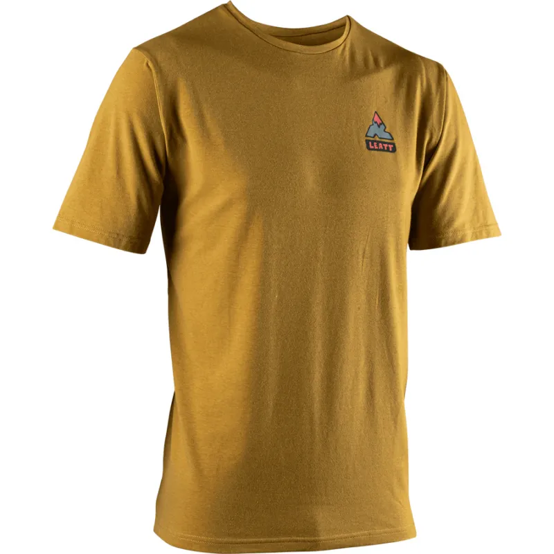 Tricou Leatt Core Brass Brown L Livrare expres