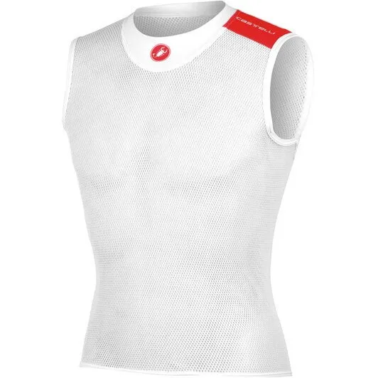 Bluza de corp fara maneci Castelli Core Mesh 3 SL, pentru barbati, alb, L/XL Cel mai vândut