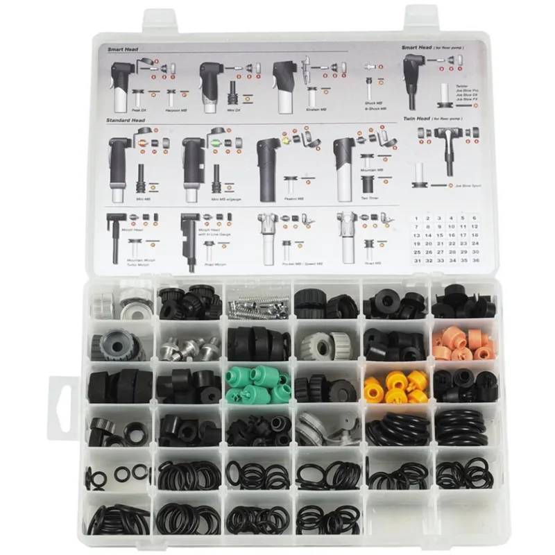 Cumpărături sigure Cutie Service Pompe Bicicleta Topeak Rebuild Kits Ii, Negru