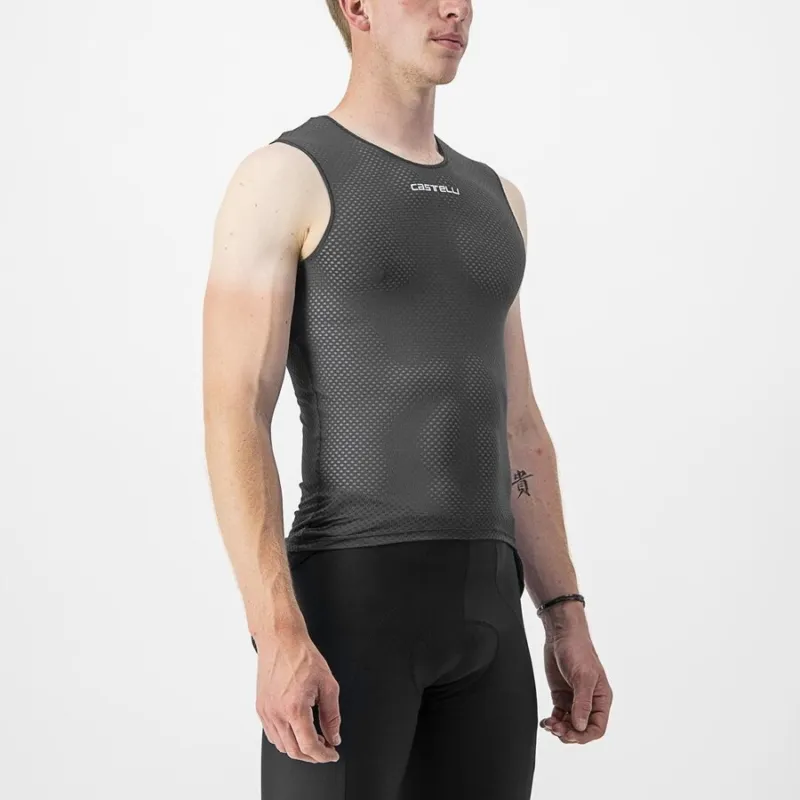 Bluza de corp fara maneci Castelli PRO Mesh 2.0 SL, pentru barbati, negru, S Premium