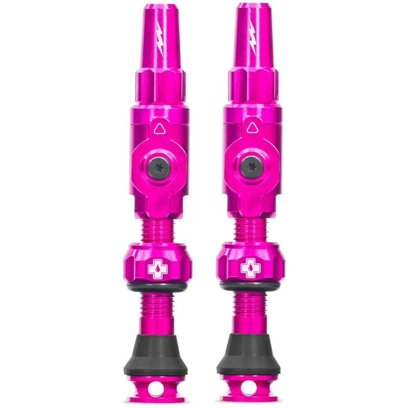 Valve tubeless Muc-Off Tubeless Valves Big Bore Lite (Medium) Pink Cumpără acum