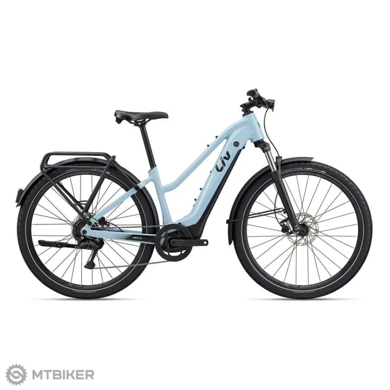 Bicicletă electrică damă Liv Amiti E+ 28, clear sky - S Nu rata