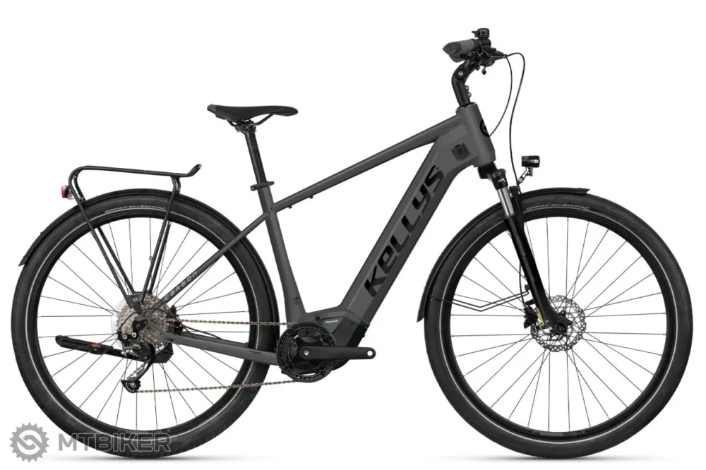 Bicicletă electrică Kellys E Carson 30 28, anthracite - XL Preț mic