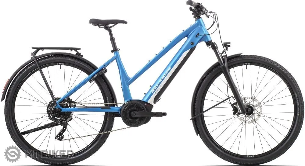 Bicicletă electrică Rock Machine Torrent e50-29 B Touring Easy Entry, matte blue/silver - M Livrare gratuită