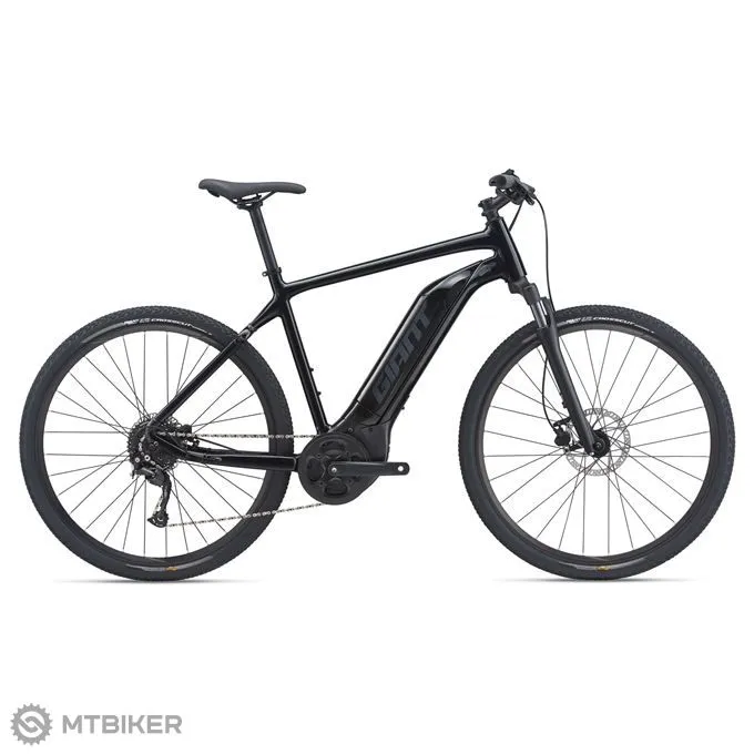 Noutate Bicicletă electrică Giant Roam E+ GTS 28, negru - L