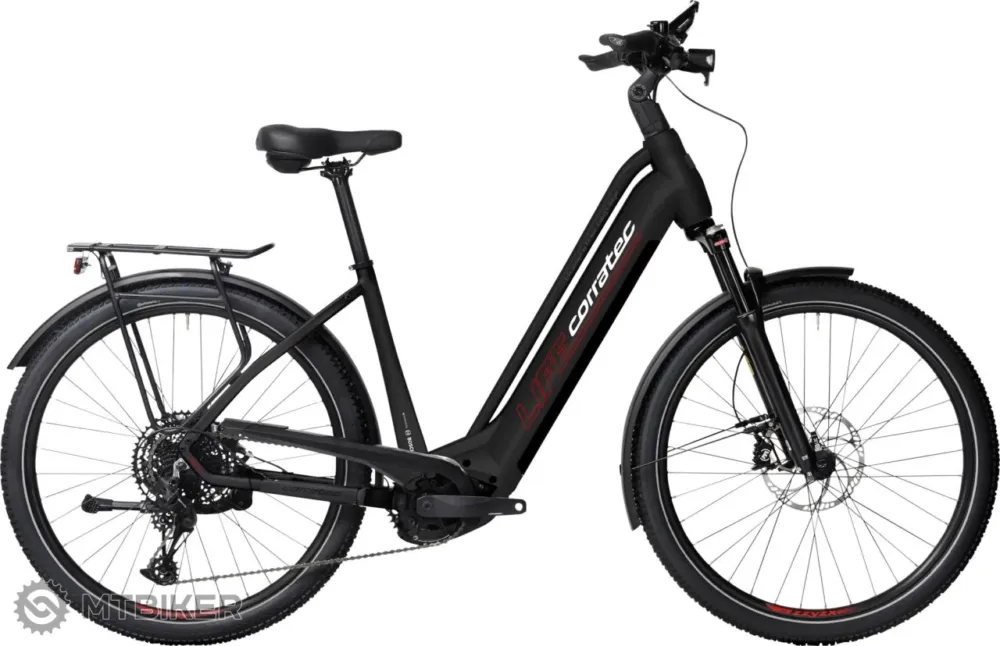Cumpără online Bicicletă electrică Corratec Life CX6 Classic 27.5, black/red/white - 42