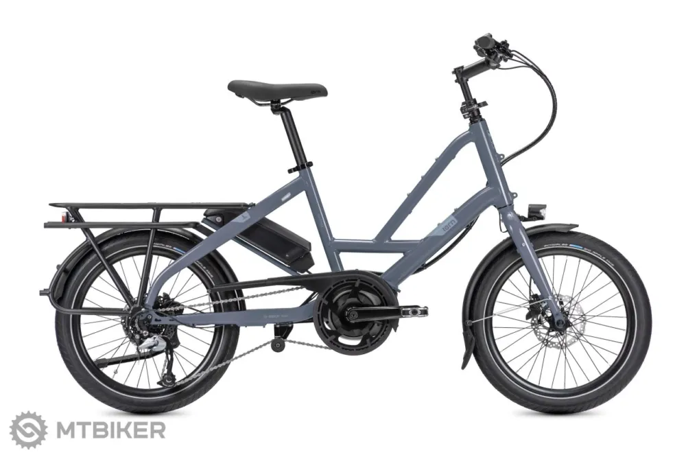 Livrare gratuită Bicicletă electrică Tern Quick Haul D8 20, gri