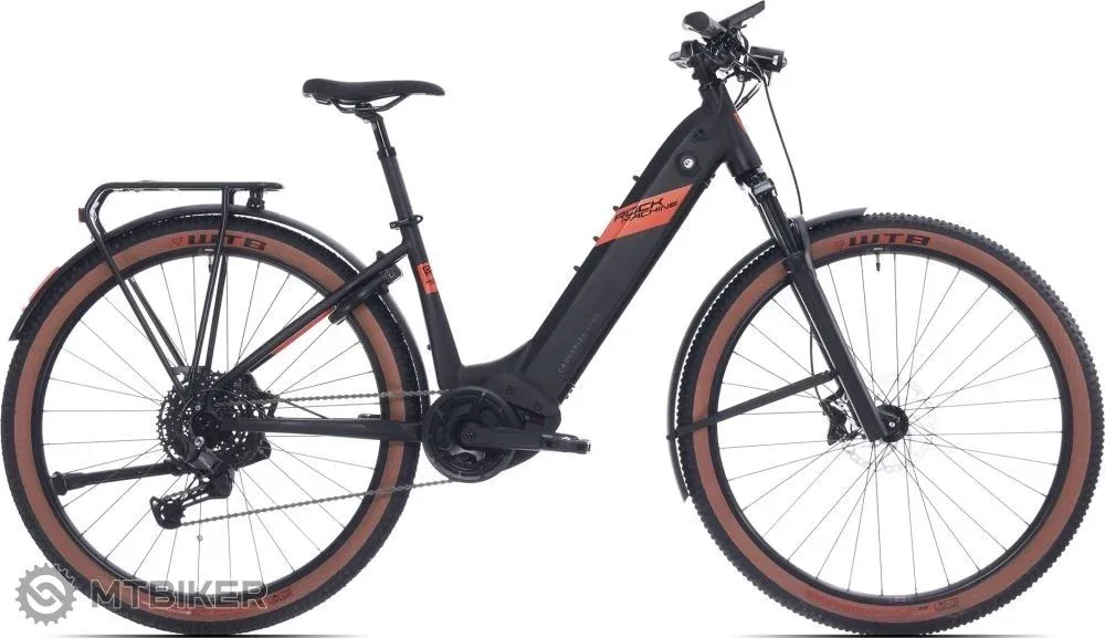 Reducere specială Bicicletă electrică Rock Machine Crossride e700 B Touring 29, matte black/orange - M