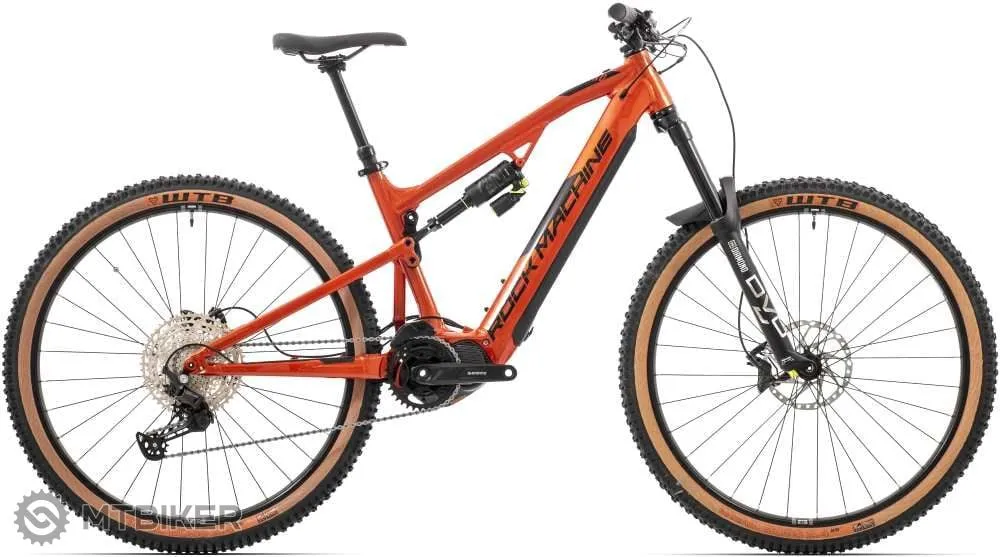 Bicicletă electrică Rock Machine Blizzard e50-29, gloss metallic orange/black - L Cumpără acum