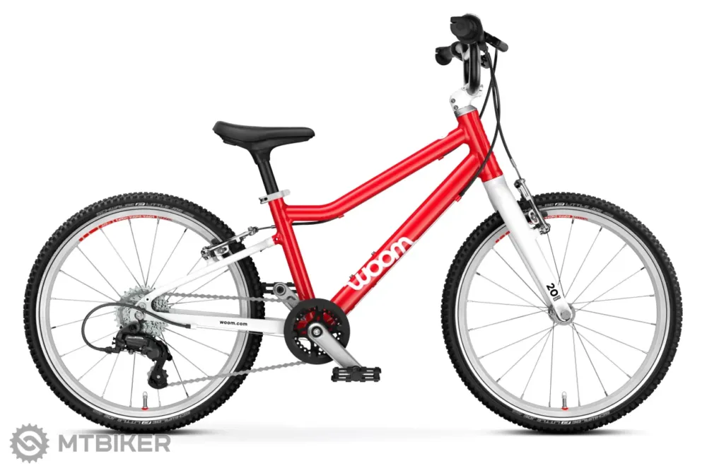 Bicicletă copii woom GO 4 20, roșu Preț promoțional