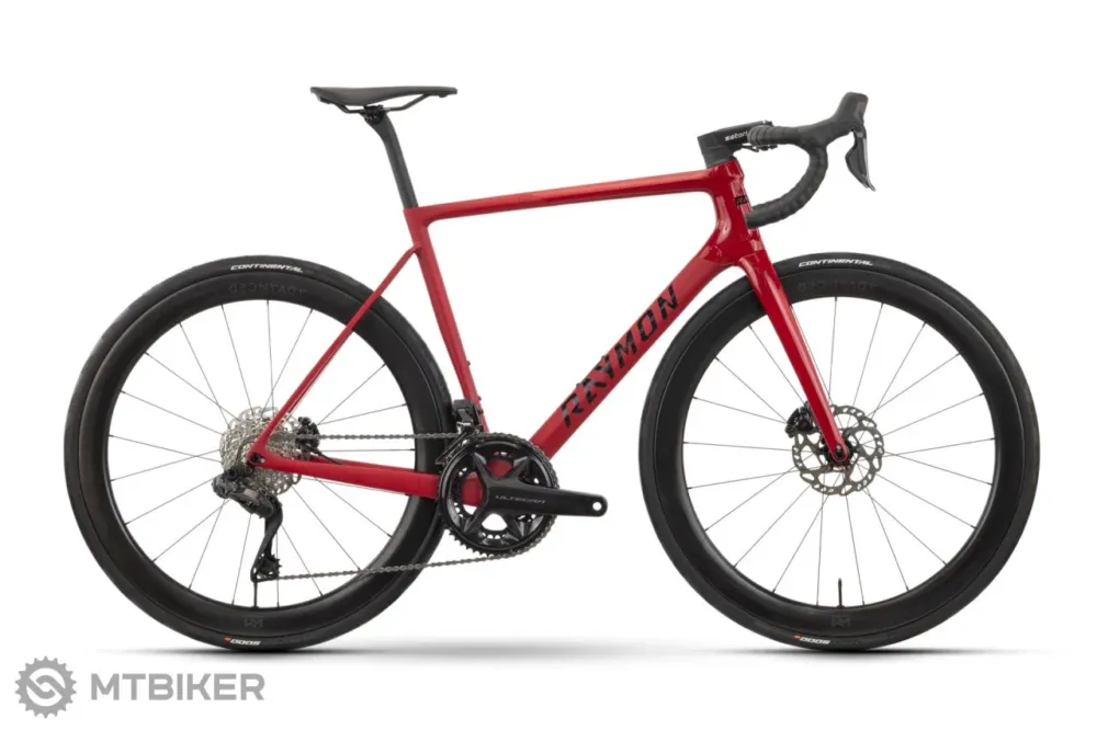 Plată sigură Bicicletă Raymon Kirana Ultra, carmine red stealth - 48