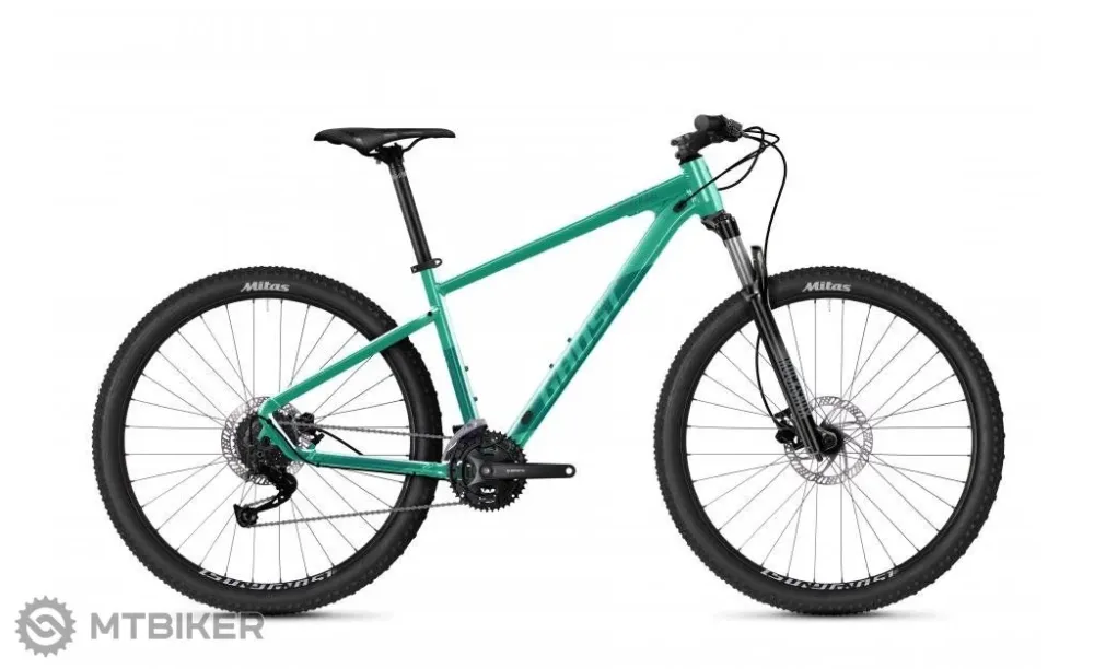 Retur ușor Bicicletă GHOST Kato Universal 27.5, green pearl/azur blue metallic - S 15.5"