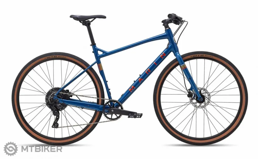 Bestseller Bicicletă Marin DSX 28, albastru/portocaliu - L