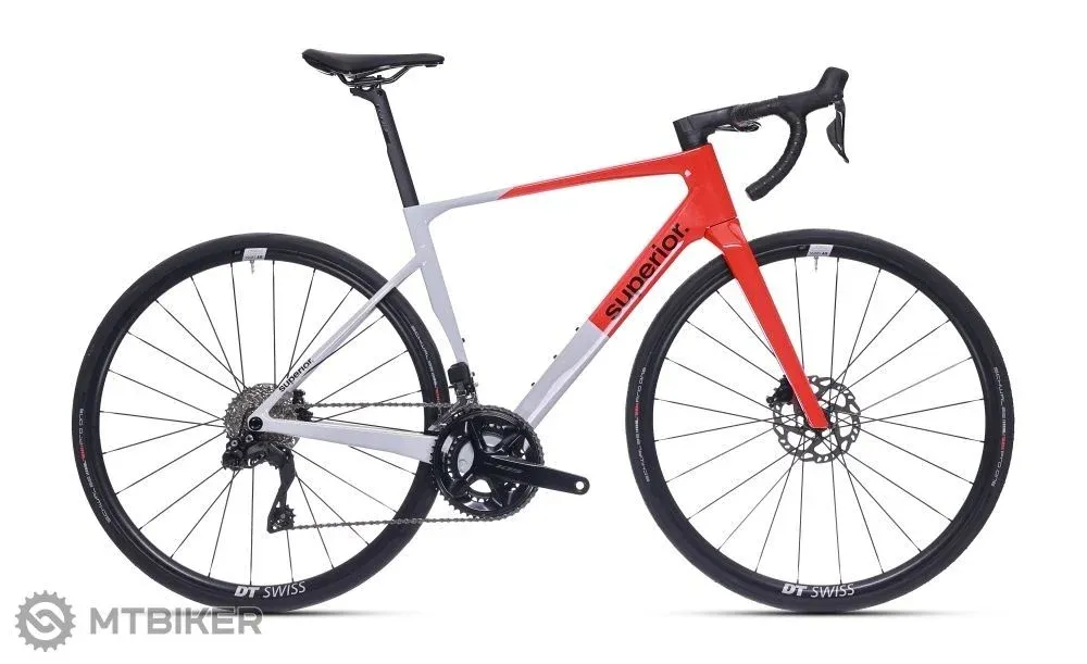 Ieftin Bicicletă Superior XR 9.5 GF, gloss grey/red - XL
