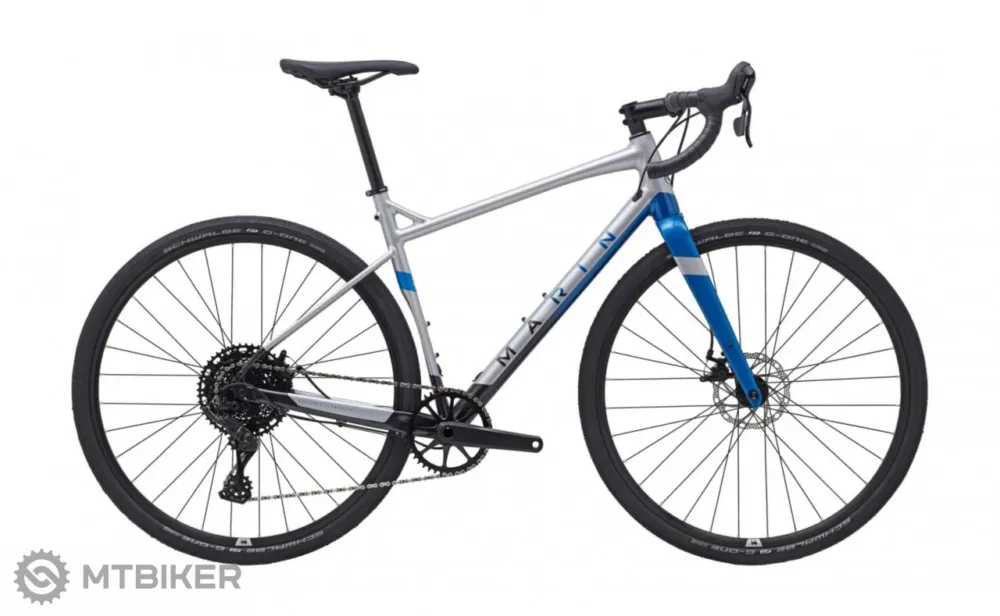 Promoție Bicicletă Marin Gestalt X10, crom/albastru/negru - 54