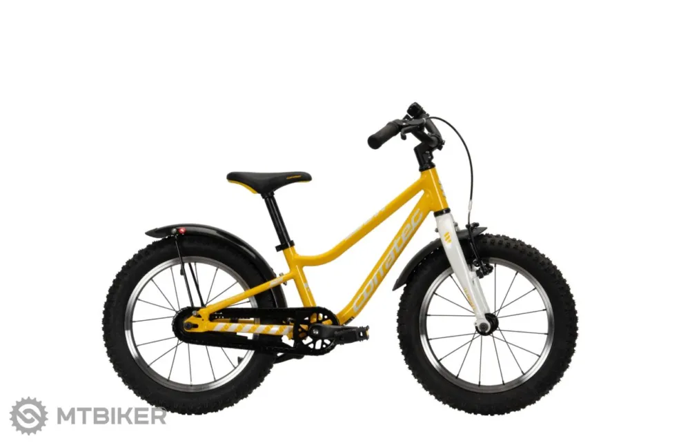 Bicicletă copii Corratec Bow 16, galben Preț mic