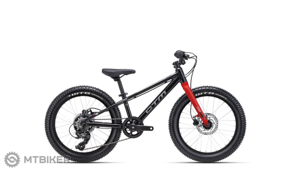 Mai ieftin Bicicletă copii CTM JERRY 3.0 20, negru mat/roșu