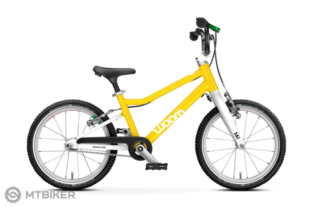 Bicicletă copii woom GO 3 16, vibrant yellow Chilipir